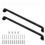 Rackickyer 32 Black Shower Grab Bar