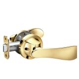 Yale Navis Paddle Lever Polished Brass