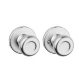 Kwikset Tylo Passage Door Knob Satin Chrome