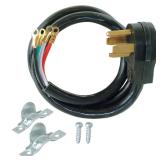 Everbilt 4-Wire Dryer Plug 6 ft.