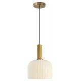 KCO Milk Glass Pendant Light 20cm