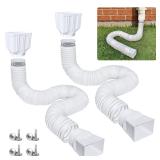 Flizubat Downspout Extender 11.5 Ft