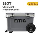 RTIC 52qt Wheeled Cooler