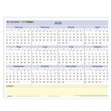 AT-A-GLANCE 2026 Wall Planner 16x12