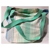 Striped Tote Bag with Towel BGW