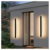 Mikeru 31.4 Outdoor Wall Light