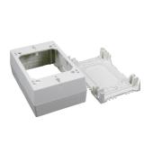 Wiremold 1 Gang Raceway Outlet Box 1-34 Deep