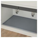 Gray Kitchen Sink Mat 22in x 34in