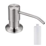 VEVETTA Brushed Nickel Soap Dispenser 6.6 in.