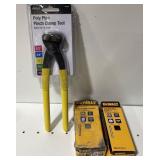 Apollo Pinch Clamp Tool  DeWalt 18G Nails