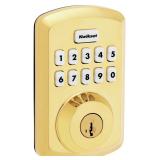 Kwikset Powerbolt 2 SmartCode Deadbolt Brass