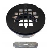 Westbrass Matte Black 2 Shower Drain