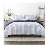 Becky Cameron King Navy Down Alt. Comforter Set