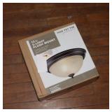 Unbranded 12.75in 2-Light Bronze Fixture
