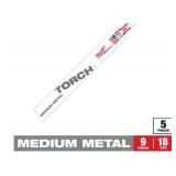Milwaukee TORCH 9in Saw Blades 5-Pack