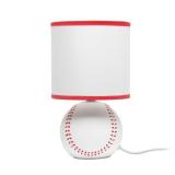 Simple Designs 10.7 Baseball Table Lamp