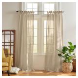 Elrene Sheer Curtain Panel 52 x 95
