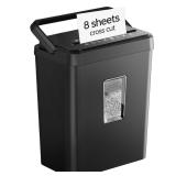 Locksworth 8-Sheet Paper Shredder