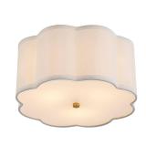 OUKANING 12.99in 3-Light Flower Ceiling Lt