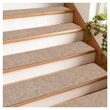 BREENHILL 15-Pack 9x36 Beige Stair Treads
