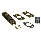 Kwikset 6-Way Adj. Dead Latch Polished Brass