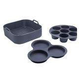 Gourmia 3-Piece Air Fryer Accessory Set