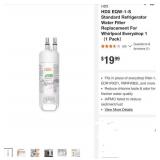 HDX EQW-1-S Refrigerator Water Filter 2-pack