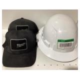 Milwaukee Black  White Trucker Hat  Hard Hat