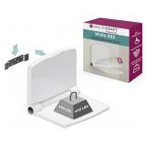 Invisia 15in Folding Shower Seat White