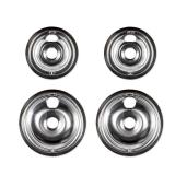 Everbilt Chrome Drip Bowls 4-Pack 2x6 2x8