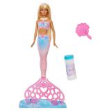 Barbie Bubble Sparkle Mermaid Doll 15in