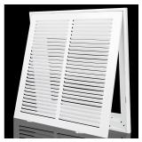 EXCELFU 14x14 Return Air Grille White
