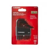 Husky 10-PC SAE Short Arm Hex Key Set