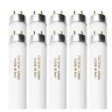 Konideke 48 Inch T8 Fluorescent Bulb 10-Pk