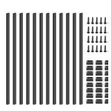 Sidasu 32in Metal Balusters 25pk