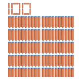 Nerf N1 Darts 100-Pack