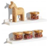 Freezing point 16 Floating Shelves Set of 2