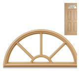 Pushglossy Half Round Door Frame 23x11.
