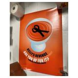 Kellys Revenge Orange Poster 18x24