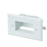 White 1-Gang Wall Plate