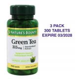 Natures Bounty Green Tea Extract 100 Caps 3PK