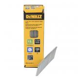 DEWALT 15GA DA Finish Nails 1-14IN