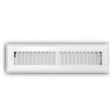 Everbilt 2x12in 2-Way Steel Floor Register