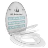 M Elongated Family Toilet Seat