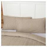 VHC Brands Charcoal King Sham 21x37