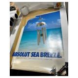 Absolut Sea Breeze Poster 24x36