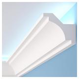 Pushglossy Ceiling LED Molding 35.4ft