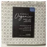 Purely Organic Queen Sheet Set