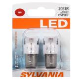 SYLVANIA 2057 Red LED Brake Light Bulb