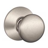 Schlage Plymouth Passage Door Knob Satin Nickel